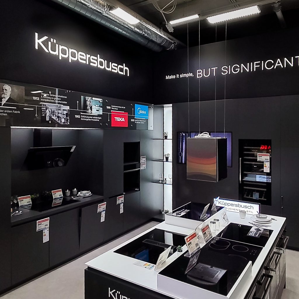 Premiere bei dodenhof Posthausen: Küppersbusch eröffnet seine erste Shop-in-Shop-Fläche in Deutschland.