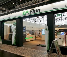 Anschauungsunterricht par excellence: Zur Jahresveranstaltung entstand auf dem Düsseldorfer Messegelände ein Double von EP:Finn. EP-2016-05
