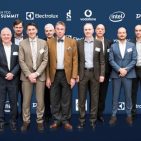 Die Hauptakteure des 3. TCG Summit (v.li.): Patrick Neuss (Media Saturn Holding), Michael Urban (Tech Data), Stephen Lewis (M.video), John Olsen (Euronics), Peter Gleissner (Intel), Karl Trautmann (Electronic Partner), Hans Carpels (Euronics), Chris Bücker (founder & chairman European TCG Retail Summit), Roberto Larocca (Vodafone), Enrique Fernandez (Commercial Director, M.video), Markus Tuschl (Gobal Director Digital Retail), Jean Charretteur (Metro AG