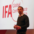 IFA-Direktor Jens Heitheker begrüßte die angereisten Journalisten.
