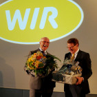 Manfred Handke (re) dankt Wilhelm Wackerbeck für seine lebendige und humoristische Einstimmung in die Tagung.