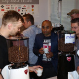 Kaffeebohnen aus aller Welt standen im Mittelpunkt des Interesses.