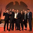 Die Sonderauszeichnung „Designteam des Jahres“ erhielt die Kreativmannschaft von Braun Household. Die Sonderauszeichnung „Designteam des Jahres“ erhielt die Kreativmannschaft von Braun Household.