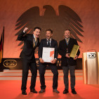 In der Kategorie Elektrogroßgeräte ging der „Most Innovative Brand Award“ an die Professional Division von Electrolux.