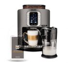 Auch bei Krups ist der Kaffeegenuss jetzt digital. Über die Latte Smart App lässt sich der Lieblingskaffee schnell und einfach personalisieren und in Echtzeit an den Vollautomaten senden. Auch bei Krups ist der Kaffeegenuss jetzt digital. Über die Latte Smart App lässt sich der Lieblingskaffee schnell und einfach personalisieren und in Echtzeit an den Vollautomaten senden.