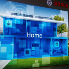 Für die Präsentation des vernetzten Hauses gönnt sich Bosch eine komplett neue Messestandarchitektur.