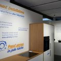 Wer Grundig in Augenschein nehmen wollte, musste zuvor an Beko vorbei. Wer Grundig in Augenschein nehmen wollte, musste zuvor an Beko vorbei.