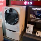 Ideal für der kleine Beladungen oder für sehr empfindliche Wäschestücke: Der LG TwinWash. Ideal für der kleine Beladungen oder für sehr empfindliche Wäschestücke: Der LG TwinWash.