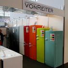 Zum ersten Mal auf einer EP: Ausstellung zu sehen: Die neue Großgerätemarke vonReiter. Zum ersten Mal auf einer EP: Ausstellung zu sehen: Die neue Großgerätemarke vonReiter.