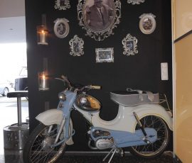 Liebevoll dekorierte Wand in der Eventküche. 75_Jahre_Neuhoff-0007