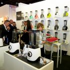 Ebenfalls zum ersten Mal auf der Ambiente: Bianco di Puro. Das Kölner Unternehmen kann für sich in Anspruch nehmen, einen entscheidenden Anteil am Boom der Hochleistungsmixer in Deutschland zu haben. Ambiente_2016---27