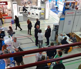 Blick auf die Ausstellung in Frechen Blick auf die Ausstellung in Frechen