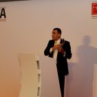 Grundig Geschäftsführer Murat Sahin stolz: Als einziger europäischer Vollsortimenter biete sein Unternehmen aktuell über 500 verschiedene Produkte für den Markt Heimelektronics. IFA-GPC-Murat Sahin