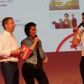 Silbermond wird am 3. September im Sommergarten auf dem IFA-Gelände die Fans mit ihrer Musik verzaubern. Auf der IFA IMB stimmten sie schon mal zusammen mit Jens Heitecker auf das Konzert ein. Silbermond wird am 3. September im Sommergarten auf dem IFA-Gelände die Fans mit ihrer Musik verzaubern. Auf der IFA IMB stimmten sie schon mal zusammen mit Jens Heitecker auf das Konzert ein.