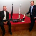 Über eine gelungene Präsentation der AEG-Neuheiten zur IFA 2017 freuen sich Michael Wolf (li.), Product Manager Wäschepflege und Andreas Gelsheimer zuständig für die Bodenpflege bei AEG. Über eine gelungene Präsentation der AEG-Neuheiten zur IFA 2017 freuen sich Michael Wolf (li.), Product Manager Wäschepflege und Andreas Gelsheimer zuständig für die Bodenpflege bei AEG.