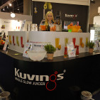 War schon zuvor auf der EK Live zu sehen: Der koreanische Slow Juicer Anbieter Kuvings.