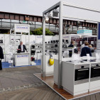 Messeimpression bei bestem Sonnenschein Messeimpression bei bestem Sonnenschein