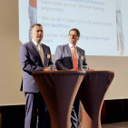 Thilo Dröge und Johannes Schuze vom WIR-Förderer Wertgarantie