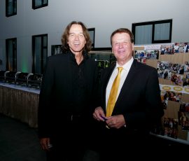 Sind mit sich und dem gelungenen Ablauf des WIR-Treffens zufrieden: Keynote-Speaker Klaus Rempe (li) und WIR-Gastgeber Manfred Handke. WIR_2015 - 16