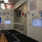 Bosch zeigte anschaulich seine Vernetzungslösung anhand der BSH-Technologie Home Connect. ifa-2015-10