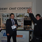 Glücksmomente für David Madry. Mit dem Blog www.veggie-tv.de eroberte er einen Food Blog Award