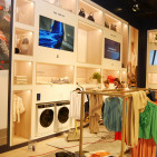 Halle 4.1. - AEG: Wäschepflege stilvoll präsentiert Halle 4.1. - AEG: Wäschepflege stilvoll präsentiert