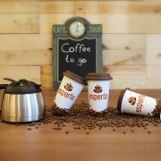 Ein Renner: Coffee to go. Ein Renner: Coffee to go.