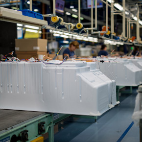 Produktionlinie für Kühlschränke in Wronki Produktionlinie für Kühlschränke in Wronki