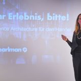 Wie sich durch Erlebnisarchitektur am Point-of-Sale Geschichten erzählen lassen, erläuterte Karen Klessinger, Architektin und Kreativ-Geschäftsführerin der Agentur dan pearlman aus Berlin. Wie sich durch Erlebnisarchitektur am Point-of-Sale Geschichten erzählen lassen, erläuterte Karen Klessinger, Architektin und Kreativ-Geschäftsführerin der Agentur dan pearlman aus Berlin.