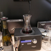 Wein in minutenschnelle dekantieren: Gastroback zeigte eine spannende Lösung.