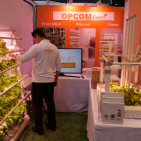 Großes Trendthema auf der Messe: per App kontrolliertes Indoor Gardening.