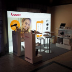 Stand von Beurer auf der IFA Global Press Conference in Rom