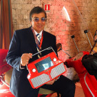 Paolo Novelli, CEO von Axis und Erfinder des 4G Radios mit dem Radionovelli.