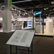 Das Entree zur LivingKitchen (Halle 5.2) vom Nordeingang kommend. Das Entree zur LivingKitchen vom Nordeingang kommend.